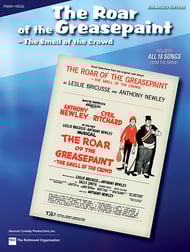 cover The Roar of the Greasepaint - the Smell of the Crowd piano sheet music cover